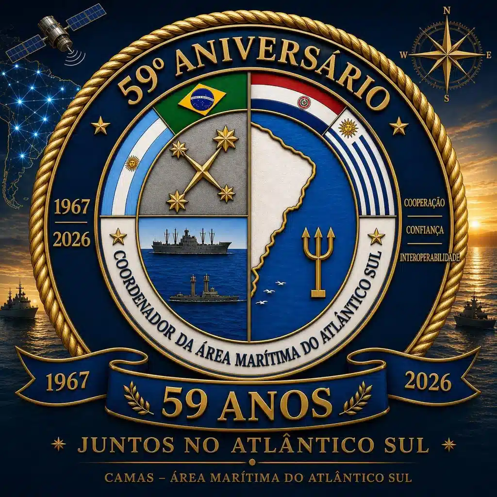 59º Aniversário de Criação do Coordenador da Área Marítima do Atlântico Sul (CAMAS).