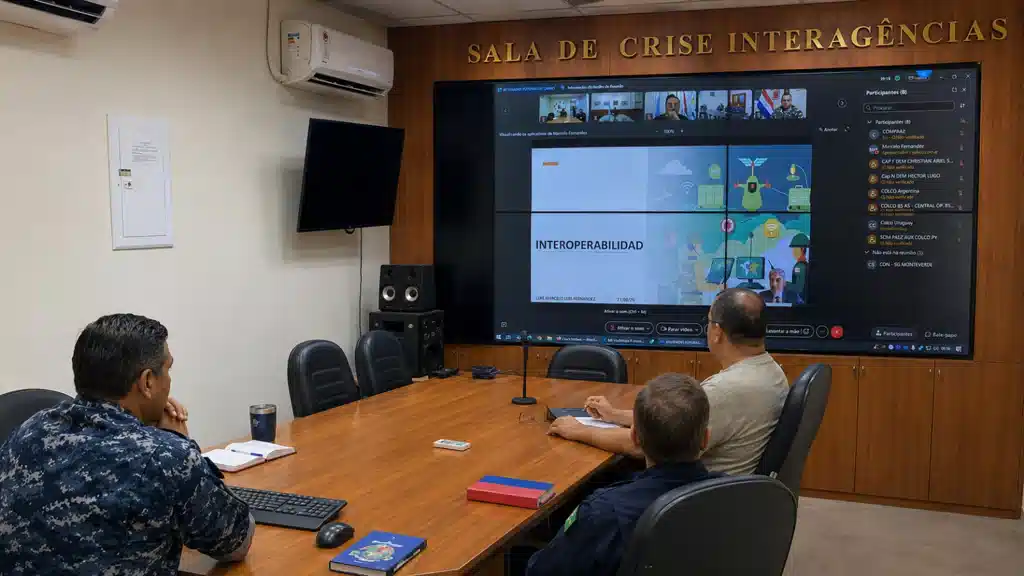 CAMAS fortalece a interoperabilidade regional e a Consciência Situacional Marítima no Atlântico Sul.